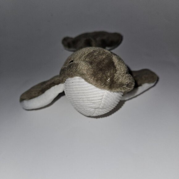 Pacific Life Insurance Humpback Whale Plush Gray/Brown-ish White Ribbed Small 7" - Picture 5 of 8